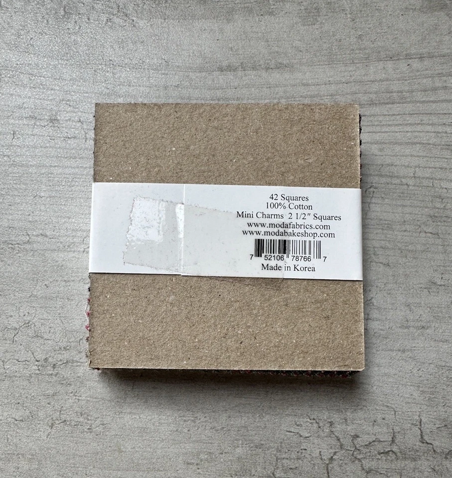 Moda Twelve Days By Holly Taylor Mini Charm Pack Navidad Geométrico 100% Algodón Foto 3 de 4