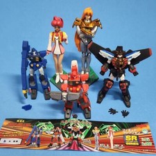 The King of Braves GaoGaiGar Figure lot of 5 Hyoryu Enryu Gai Shishioh Mikoto