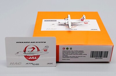 Hokkaido Air System ATR 42-600 Reg: JA12HC EW Wings 1:400 Diecast EW4AT4005 (E+)