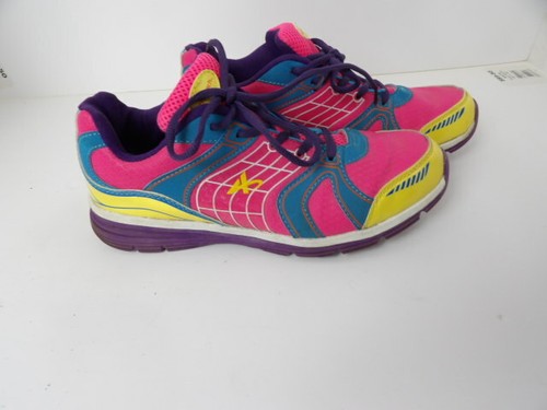 Athletech Willow 2 Women's Athletic Shoes Size 9 Pink Blue Yellow Multicolor