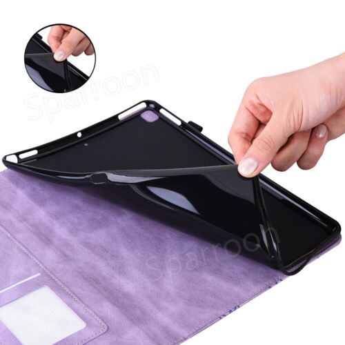 2024 PU Leather Case Stand Cover for iPad Pro 13 11 10 9 8 7 6 5th Gen Air Mini - Picture 57 of 81
