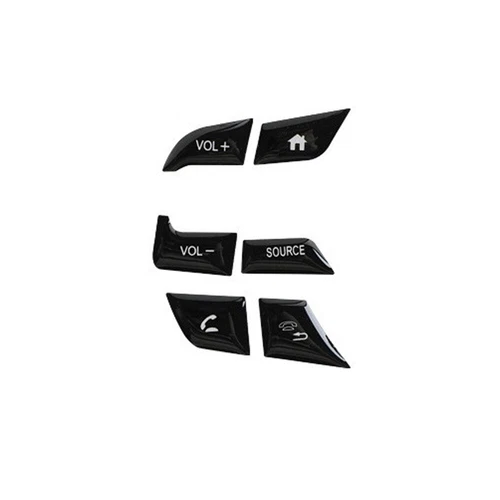 13pcs For Honda Accord 10Th 2018-2021 Black Steering Wheel Button Frame Trim - Picture 9 of 11