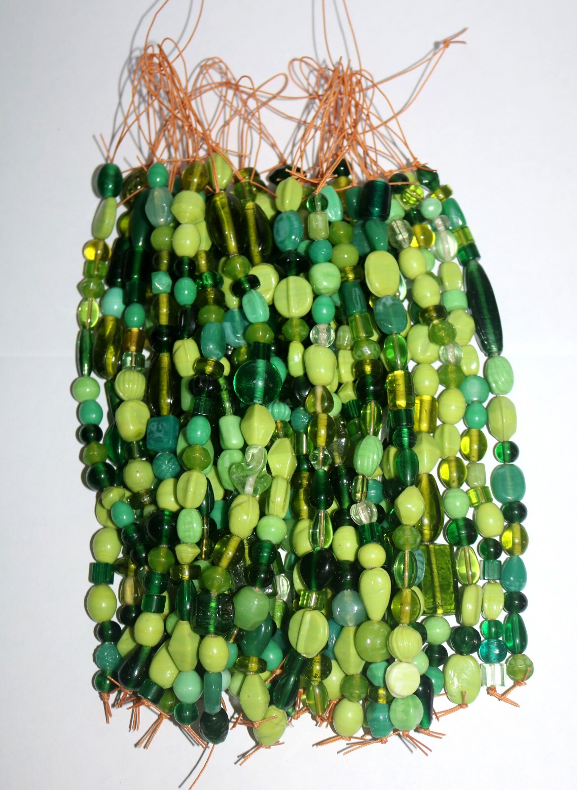 как выглядит 10 Strands lot Lamp work Glass Beads for Jewelry designing and craft works. фото