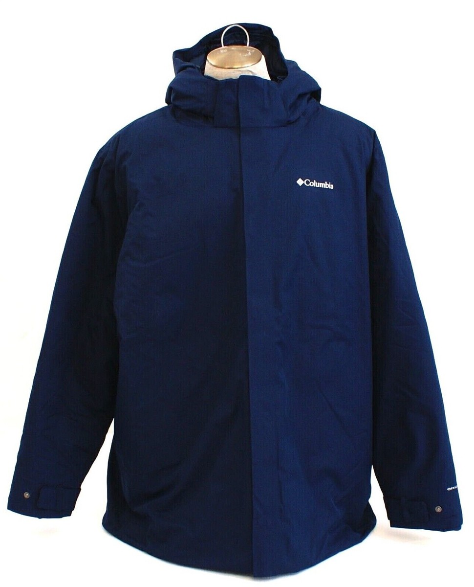 Columbia Sportswear Blue Blizzard Fighter Insulated Hooded Jacket