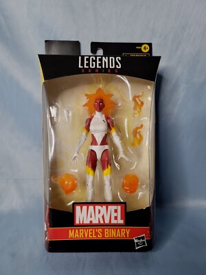 New In Box Marvel Legends Marvel's Binary 6'' Figure Walgreens Exclusive 
