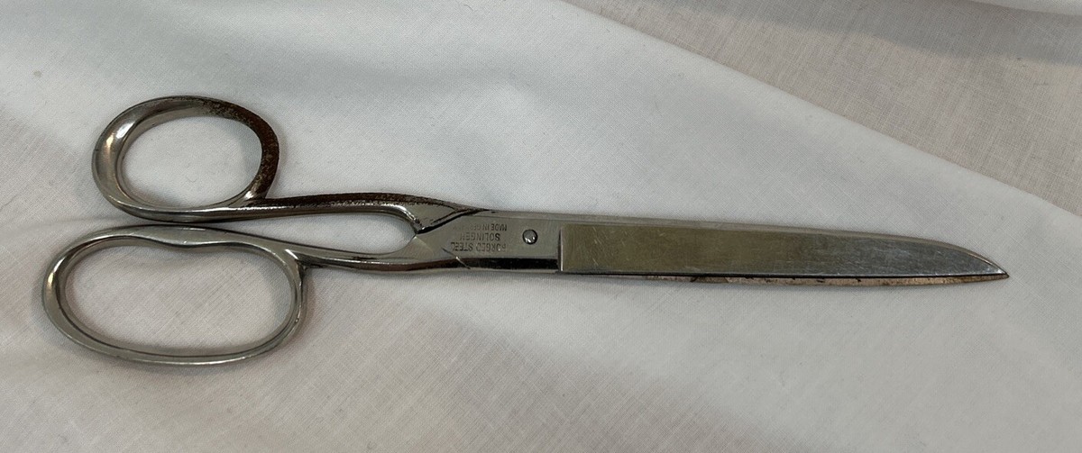 Vintage Robuso Solingen Forged Steel Metal Scissors 7 Vintage Robuso Solingen Forged Steel Metal Scissors 7