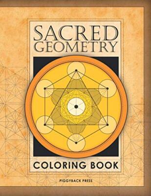 The Sacred Geometry Coloring Book: Fall in love with coloring beautiful ...