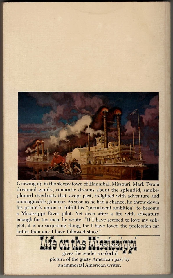 Life On The Mississippi by Mark Twain,  1979 Bantam Paperback - Image 4 of 4