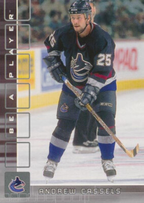 2001-02 BAP Memorabilia #254 ANDREW CASSELS - Vancouver Canucks