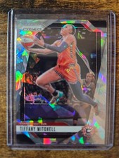 2024 Panini Prizm WNBA Tiffany Mitchell Silver Cracked Prizm #57 Connecticut Sun