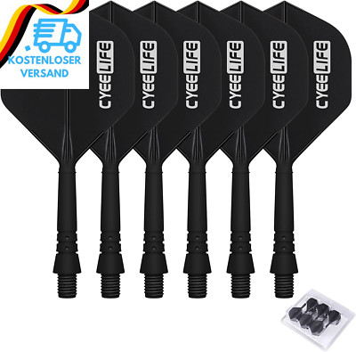 Cyeelife Dart Schäfte Und Flights Aus Einem Stück 4-Farben Optional,Dartpfeile Z
