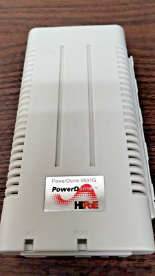 Microsemi PowerDsine PD-9501G 48VCD Gigabit PoE Midsp 54 V 1.1 Amp - Used Tested