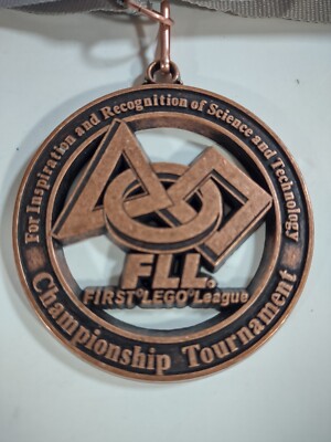 First Lego League Official Tournament Medal w Lanyard FLL | Z4 | eBay