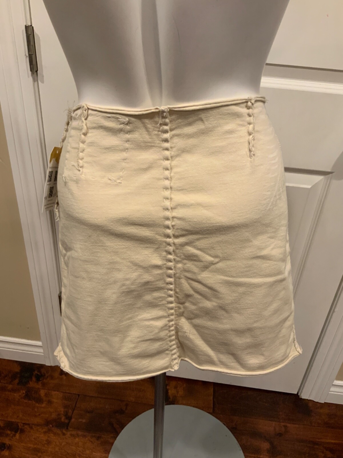 Project Alabama Tan Designer Patchwork Skirt W/ R… - image 6