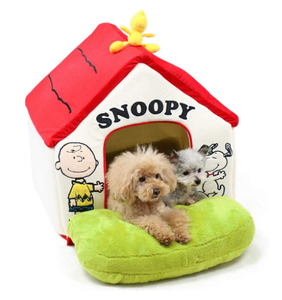 large dog bed with roof
