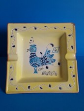"DORGALI", Ceramiche Loi, Posacenere, ceramica artistica sarda, 15 x 15 cm.