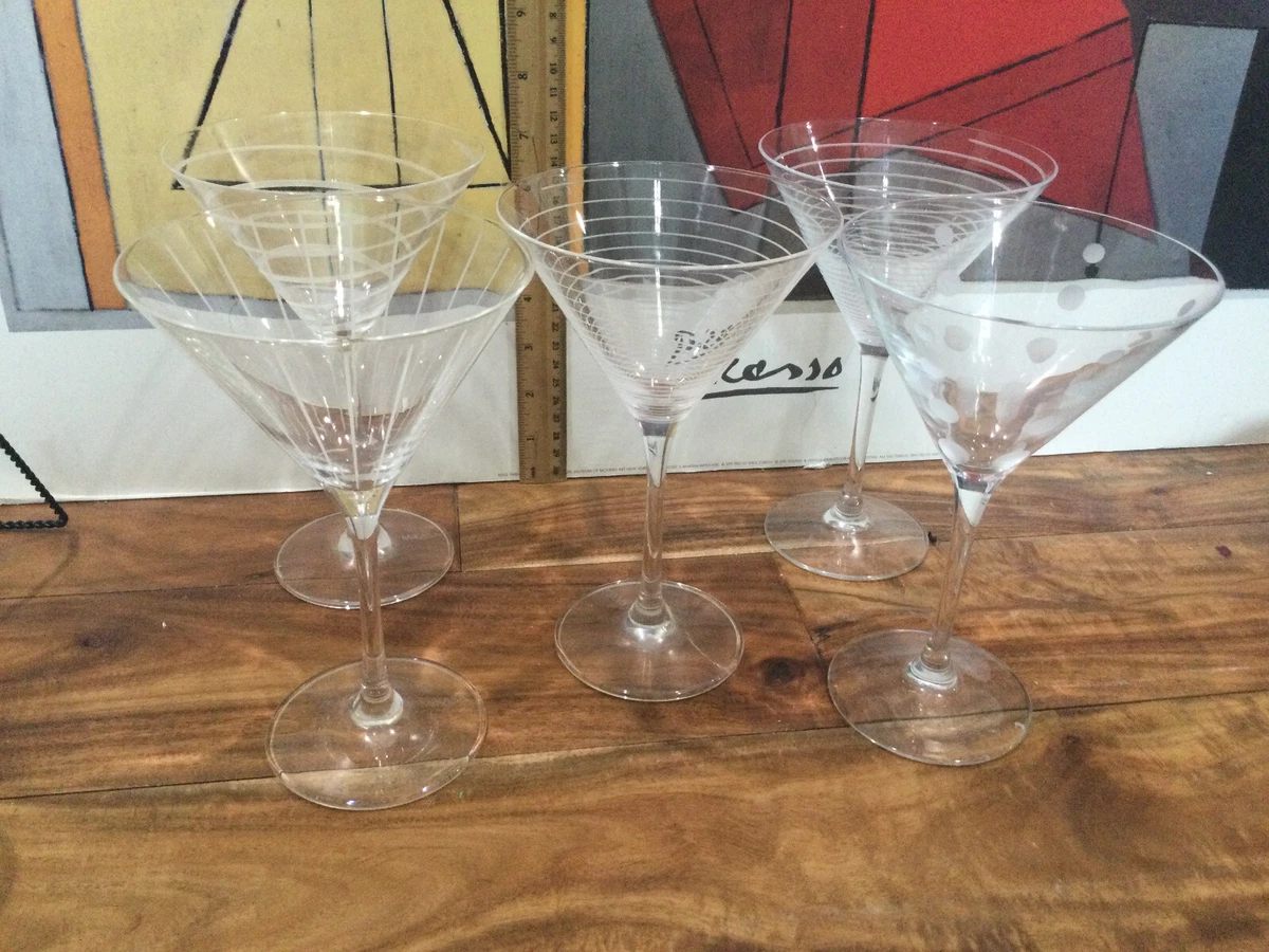 4 ounce sale martini glasses