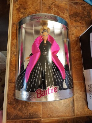 バービー レア ヴィンテージ 1998 Happy Holidays Barbie - Special Edition RARE MISPRINT - NRFB