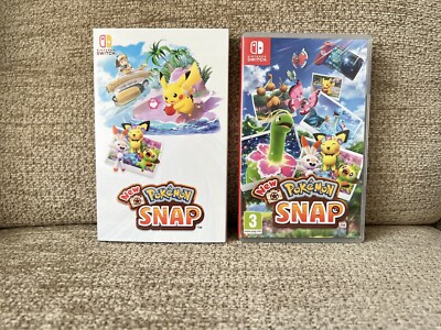 New Pokémon Snap Nintendo Switch Game Collectable Slipcase Cover