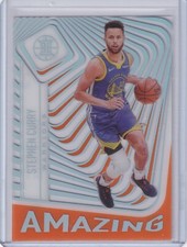 2020-21 Panini Illusions Amazing Acetate Orange #13 Stephen Curry WARRIORS