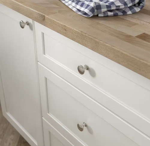 (12) Liberty Garrett 1-1/4 in. Classic Satin Nickel Round Cabinet Knob - Picture 2 of 4