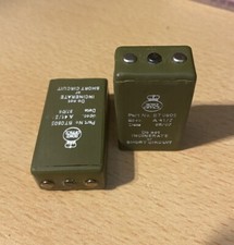 2 x Pye PF1 or Burndept BE470 dead Batteries case for rebuilding
