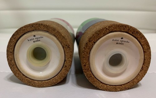 Salt & Pepper Kate Spade Lenox Porcelain/Cork Multi Color - Picture 3 of 4