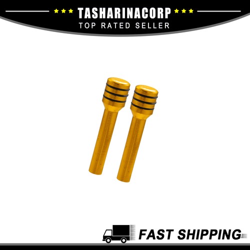 2pcs Universal Car Door Lock Knobs Interior Door Lock Knob Aluminum