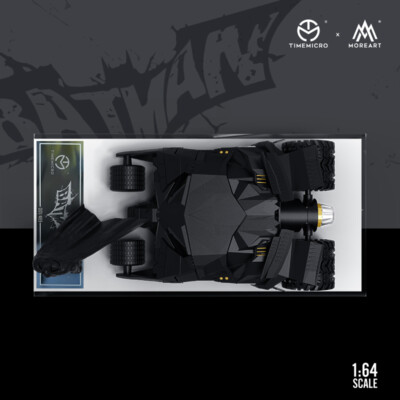 1/64 Time MicroX Moreart Batman The Dark Knight batmobile model