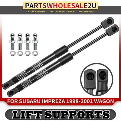 2pcs Rear Trunk Tailgate Lift Supports Shock Struts for Subaru Impreza 1998-2001