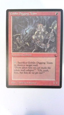1x Goblin Digging Team - NM - The Dark - SPARROW MAGIC