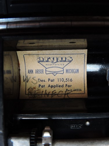 Cámara de colección Weston Film Speed EE. UU. 50 MM f/3,5 Argus Ann Arbor MI para piezas - Imagen 10 de 15