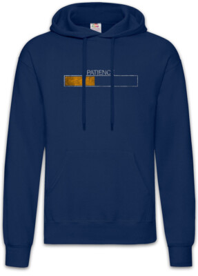 Patience Hoodie Sweatshirt Loading Bar Teacher Computer Science Scientist Fun