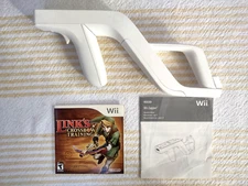 Nintendo Wii Zapper Gun Attachment & NEW Link's Crossbow Training OEM