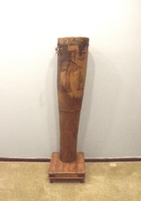 African Drum Botswana Tribal Decoration 11" Head