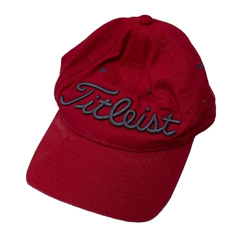 Titleist Mens Pro V1 Foot Joy Hat Cap Strap Back Adjustable Blue