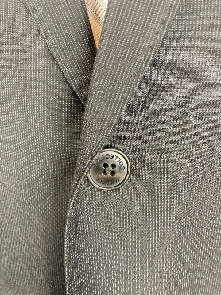 Chaqueta deportiva VERSACE Collection gris moderna 2Btn 42R 42 R Foto 3 de 4