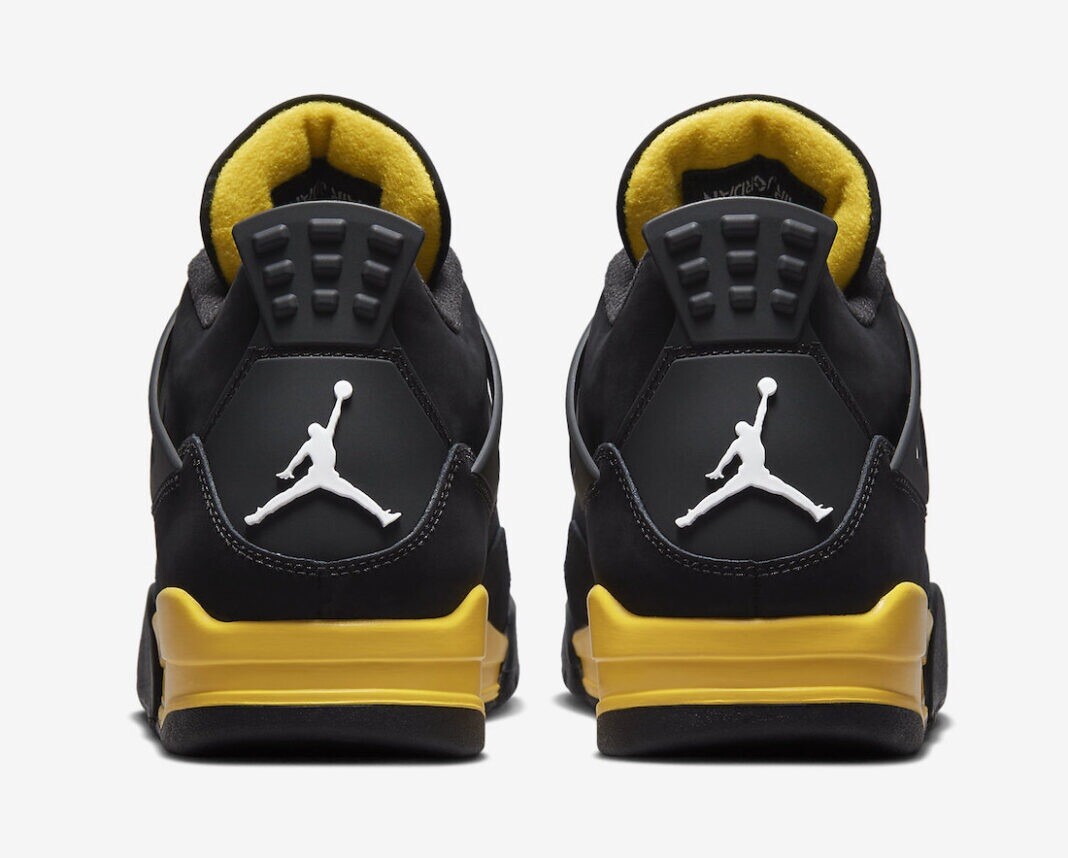ＲainyAir Jordan 4 Retro \"Thunder２３センチ Air Jordan 4 Retro 'Thunder' 2023 Sizes 4Y / 4.5Y / 6Y 408452-017