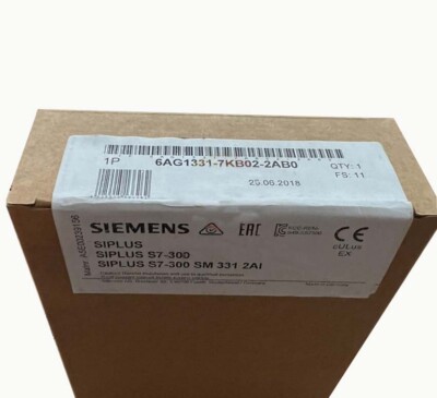 SIE6AG13311KF027AB0 SIPLUS S7-300 SM 331, AI 8x 13 bit SIE6AG13311KF027AB0 SIPLUS S7-300 SM 331, AI 8x 13 bit