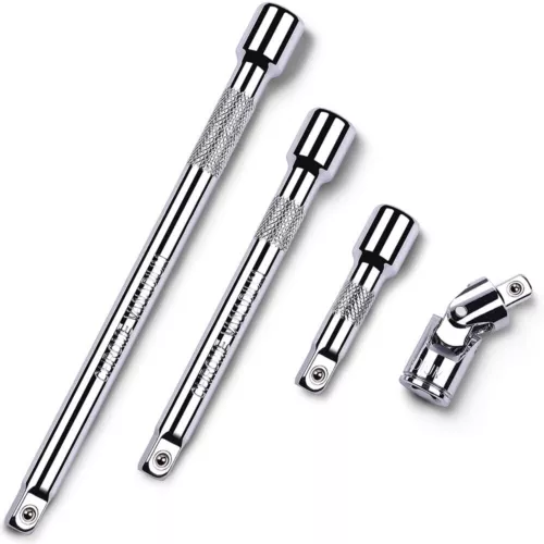4 Piece 1/4 Inch Drive Extension Bar Set, 1/4 Inch Drive Socket Extension Set...
