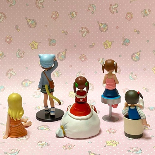 Ichigo Mashimaro Strawberry Marshmallow Limited Figure Lot of 5 Matsuri Miu - Picture 2 of 2