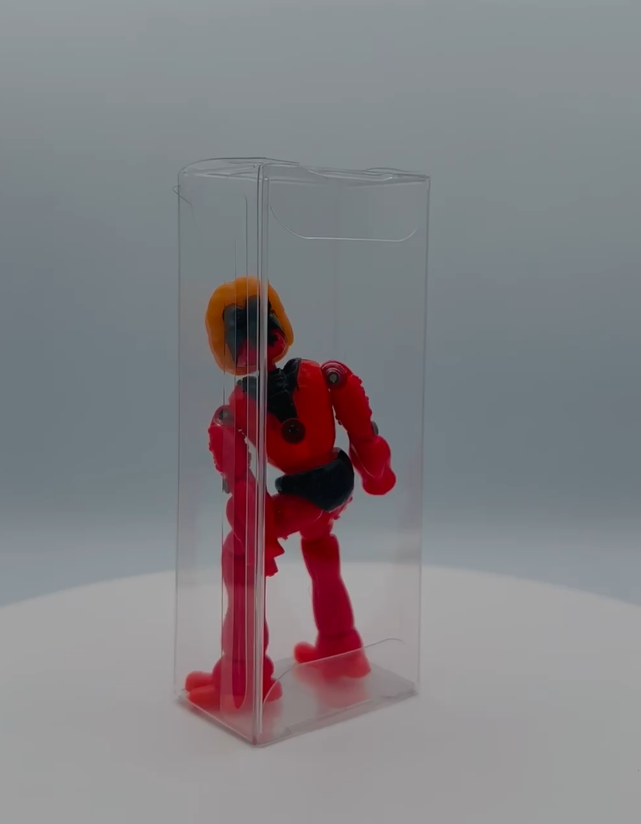 MEGO Micronauts MEMBROS Glow BRAIN Red Action Figure RARE 1978