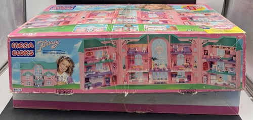 1993 Mega Bloks Dollhouse Fantasy Dream Home 9401 Retired Ritvik -Near Complete - Picture 17 of 19