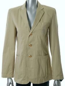 ralph lauren tan blazer