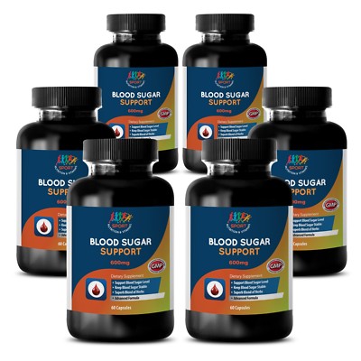 Original Blood Sugar Control (6 Bottles, 360 Capsules)
