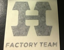 OLD SCHOOL Hutch BMX Factory Team Decal Sticker PRO Racer Itson Dominguez 80's