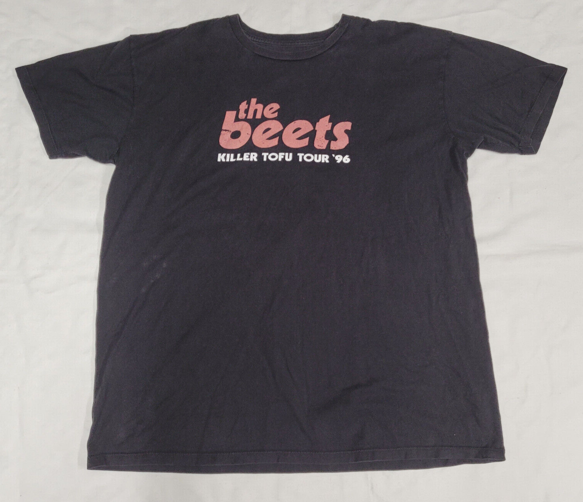 The Beets Killer Tofu Tour '96 t shirt men sz XL Busted Tees black Doug |  eBay