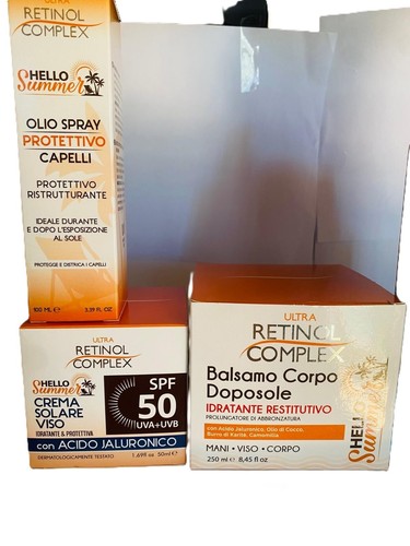 retinol complex hello summer set abbronzatura e doposole - Foto 2 di 3