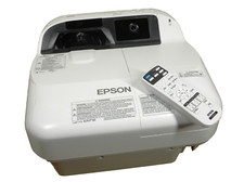 Epson Brightlink 585wi 3300 Lumens WXGA 16:10 Ultra Short Throw Projector TESTED