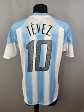 ARGENTINA 2004 2005 TEVEZ HOME SHIRT MAGLIA CALCIO CALCIO ADIDAS 645789 TAGLIA M